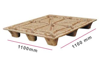 1100x1100mm kompozit palet